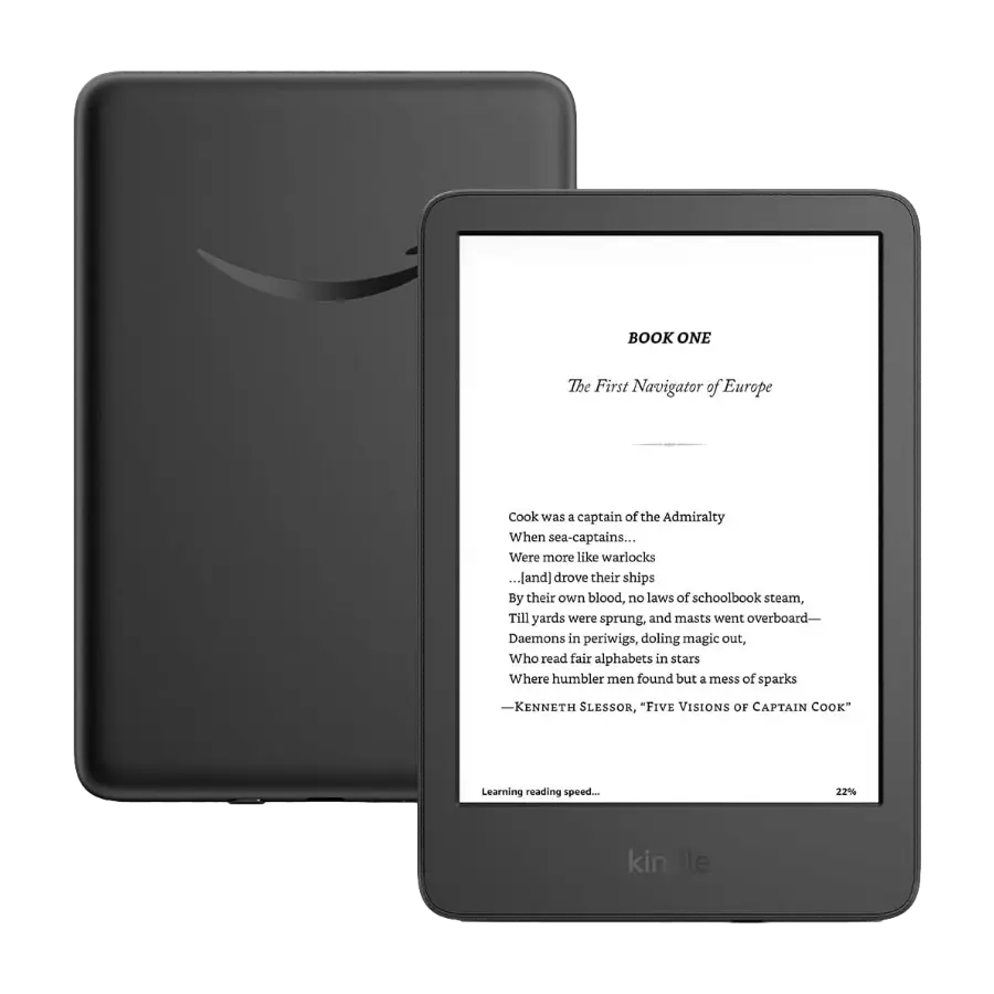 Amazon Kindle 11. generasjon 6" lesebrett (uten reklame på låseskjermen), svart