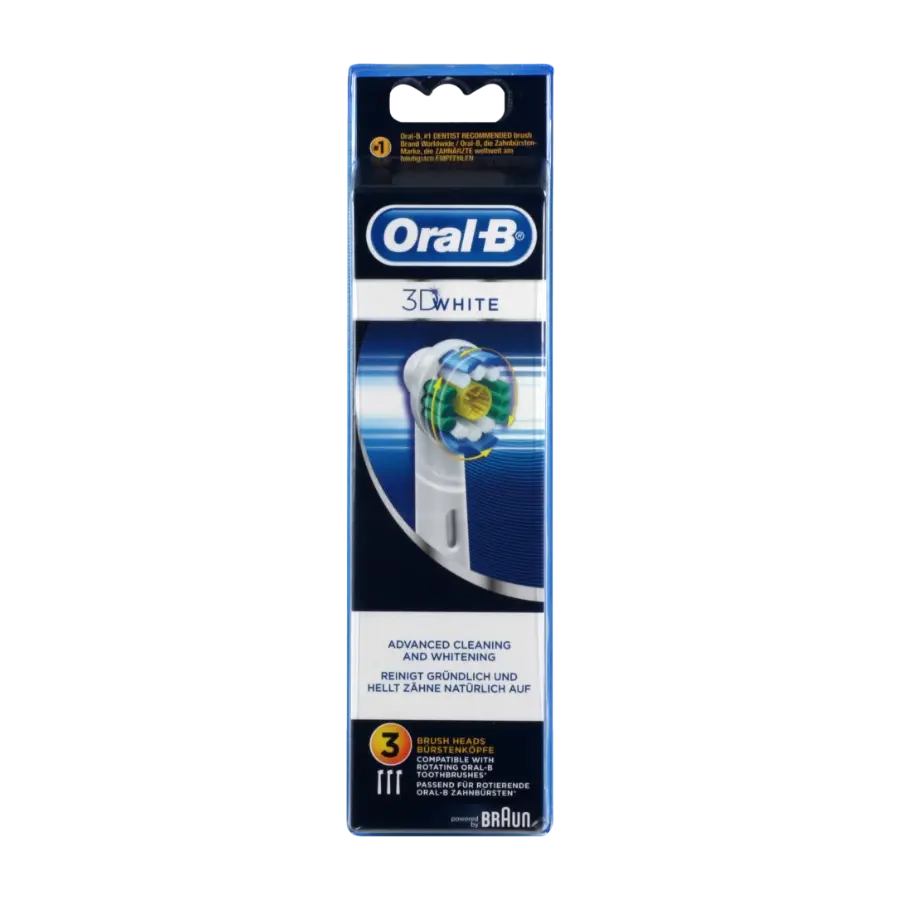 Oral-B 3Dwhite Refill-børstehoder, 5 stk.