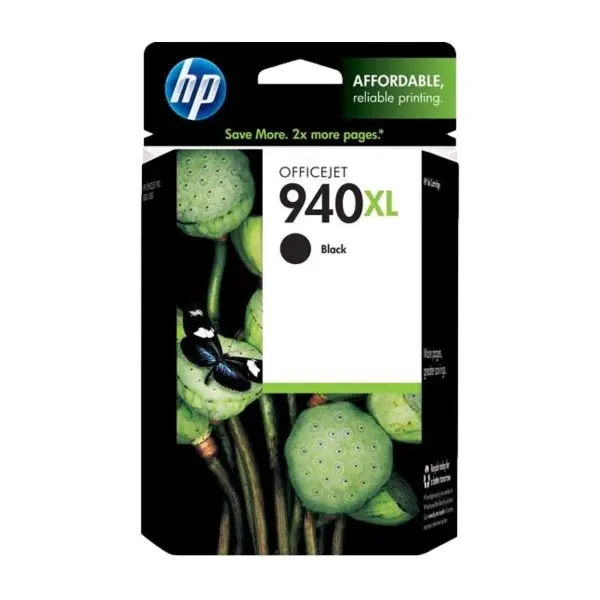 HP 940 Xl, svart blekk