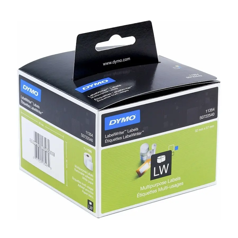 Dymo LW - Etiketter til Generell Bruk - 32 X 57 mm - s0722540
