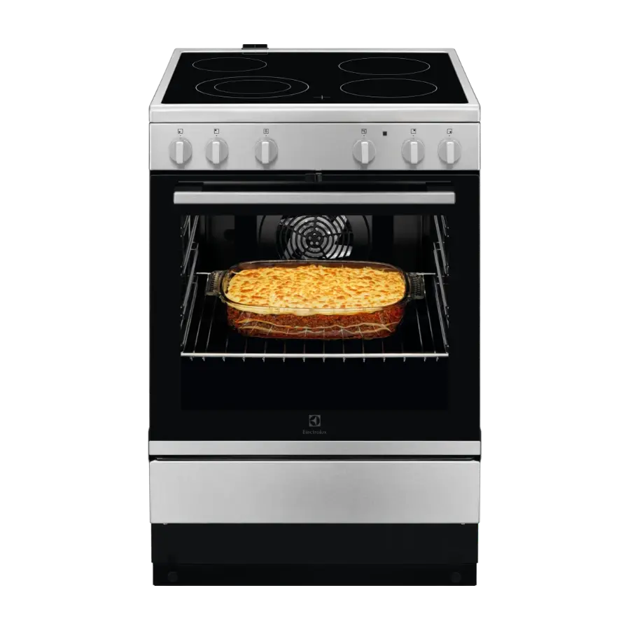 Electrolux 500-serien LKR64004NX keramisk komfyr, 230V
