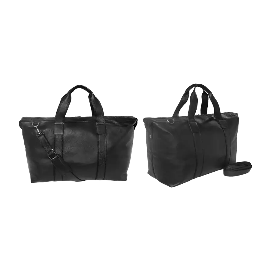 Ferrelli Weekend Bag Leather Exc 60L bk