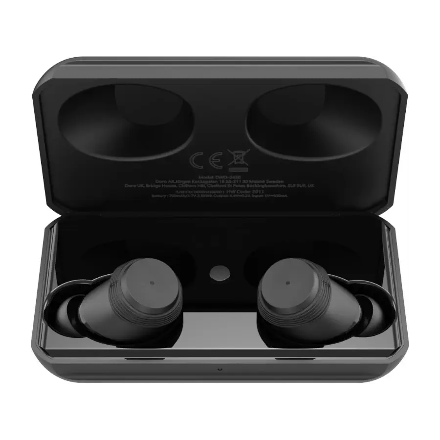 Doro Hearingbuds hodetelefoner, svarte