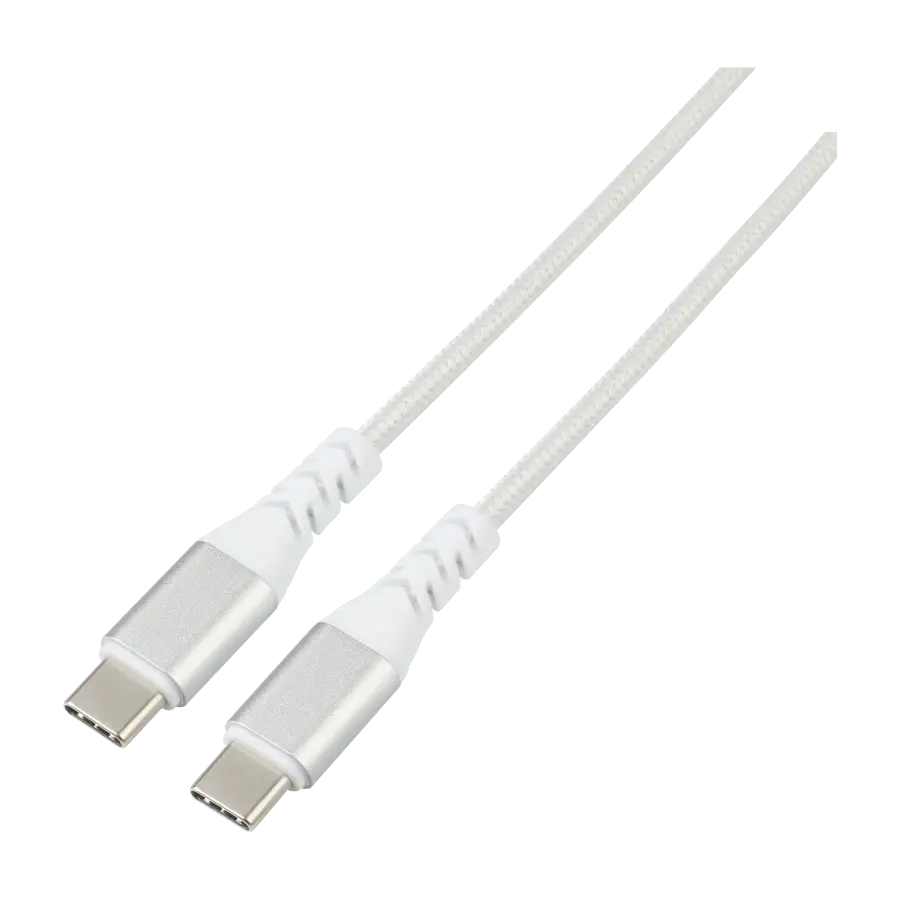 Dacota Platinum USB-C - USB-C kabel 1 M, hvit