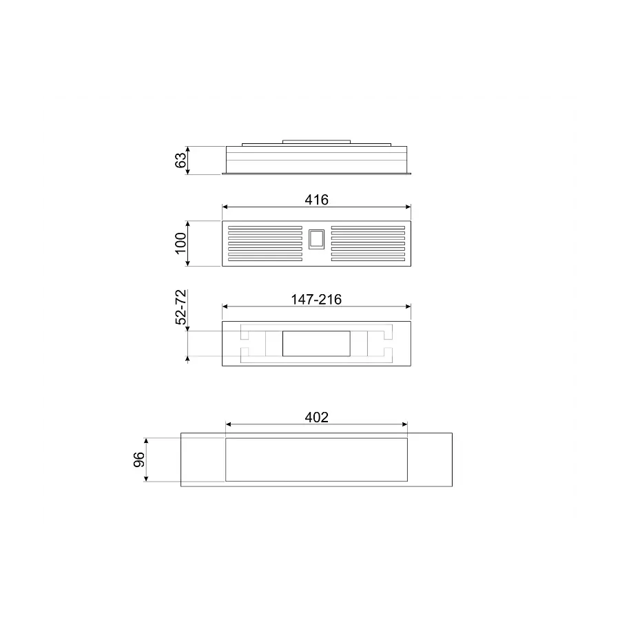Smeg GRIDKDH12 gitter