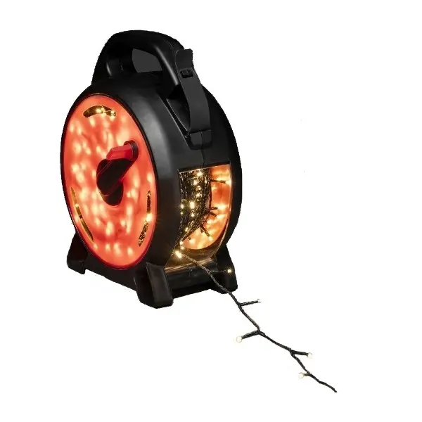 Konstsmide Sladdvinda 400 LED-sett kabelrulle 27m