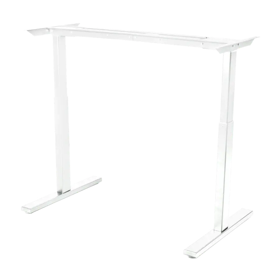 Kenson Compact 2 Sit & Stand Bord, hvitt