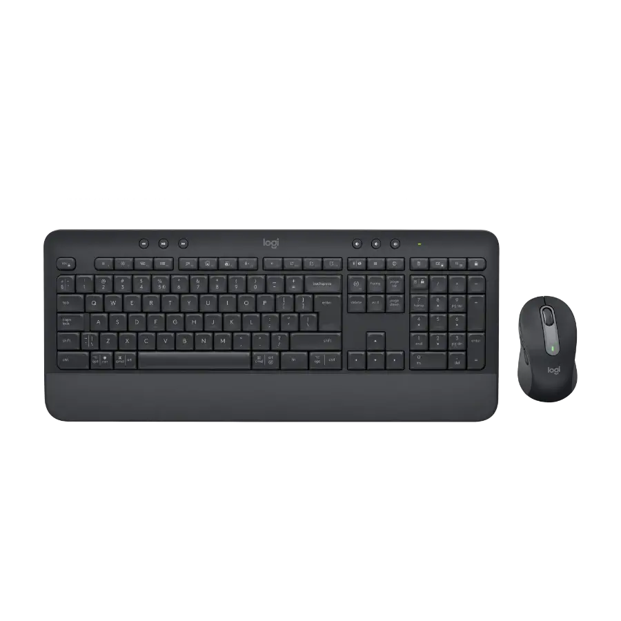 Logitech Signature MK650 tastatur- og musesett, svart
