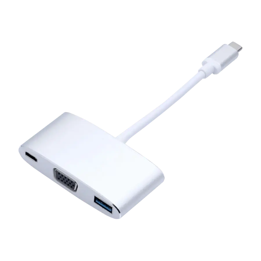 Eletra USBC multiadap, usb30/VGA/usbc31