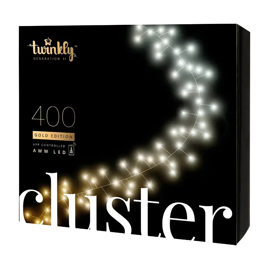 Twinkly Cluster AWW Smart lysslynge 400 LED