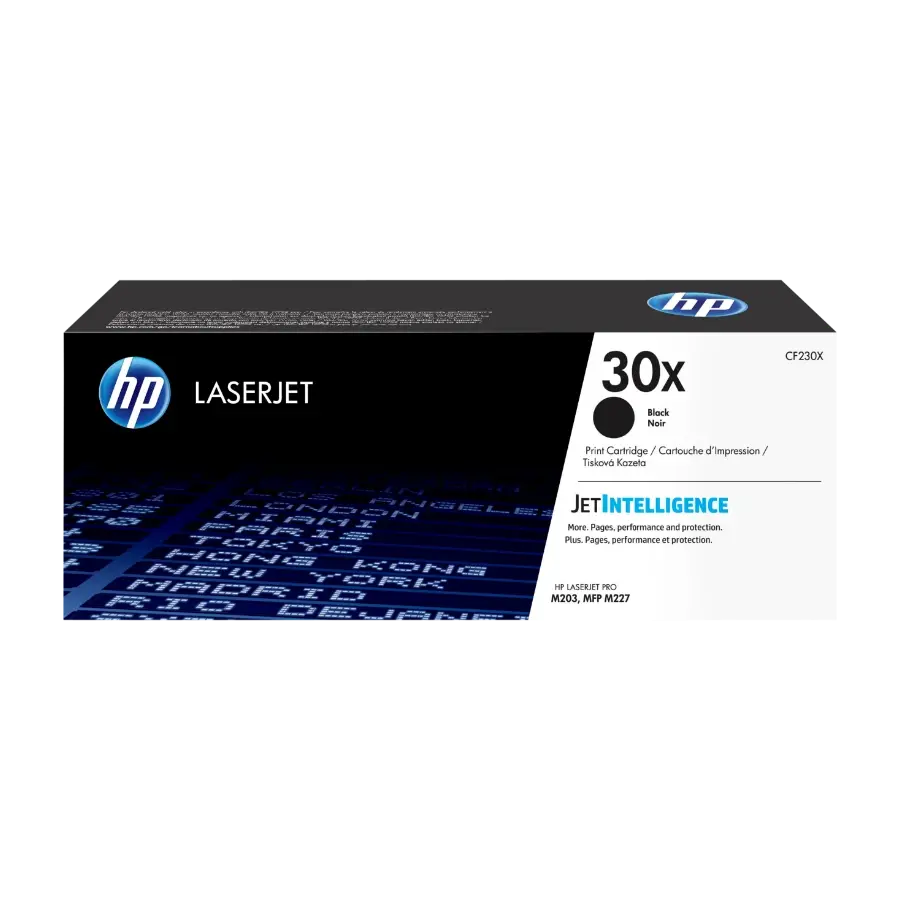 HP 30X 1 Stykker Original, svart hpcf230x