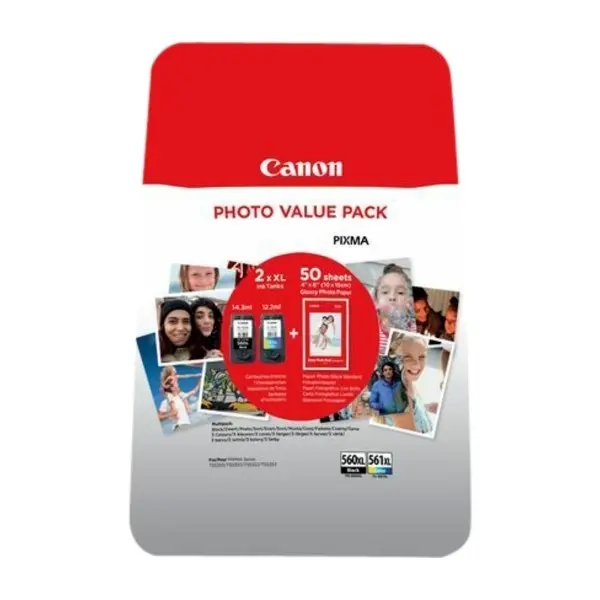 Canon PG-560XL/CL-561XL Photo Value pack