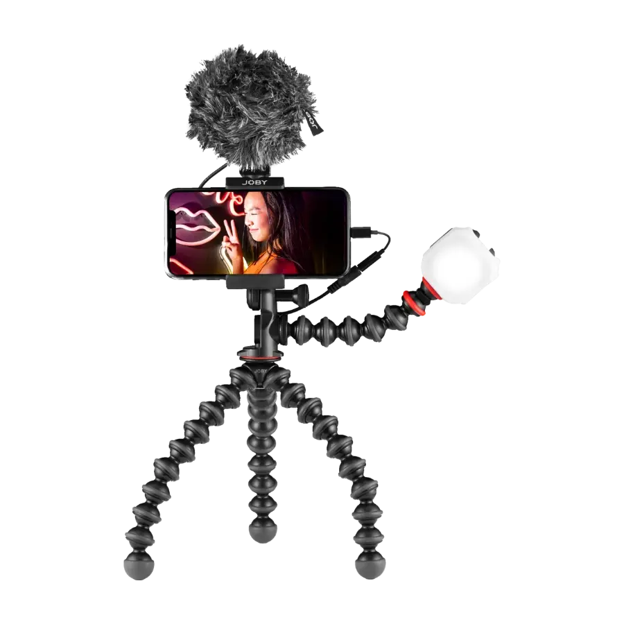 Joby Vloggkit Vlogging-Sett for smarttelefon gorillapod