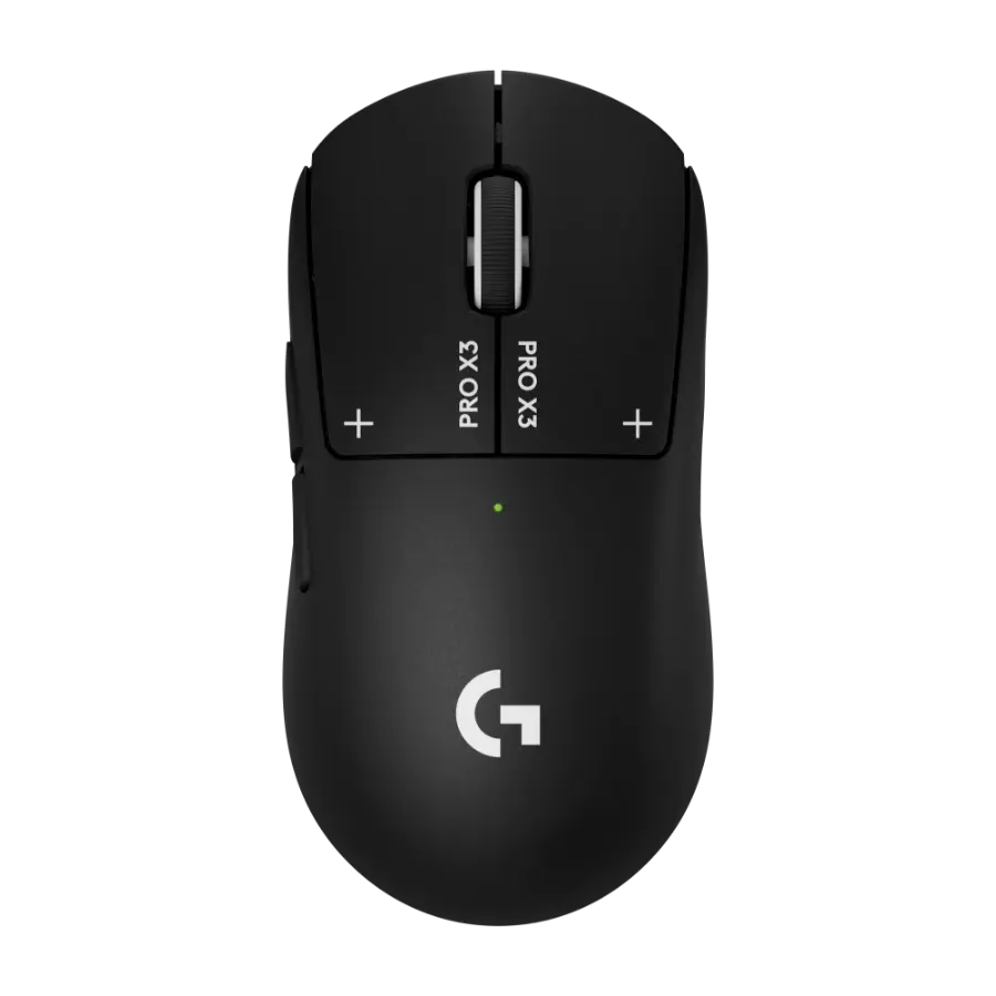 Logitech G PRO X3 SUPERSTRIKE trådløs gamingmus, Midnight Black
