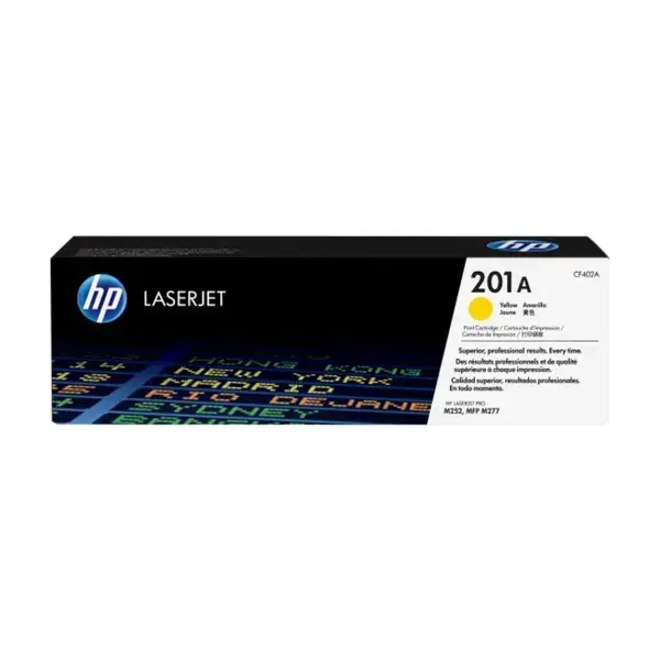 HP 201A, yellow toner cartridge
