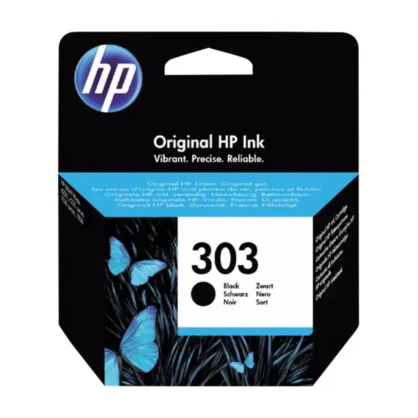 HP 303, svart blekkpatron t6n02ae