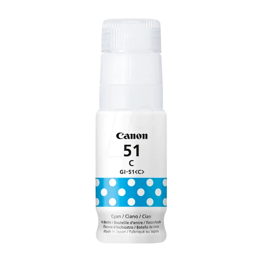 Canon GI-51 C, cyan blekkflaske