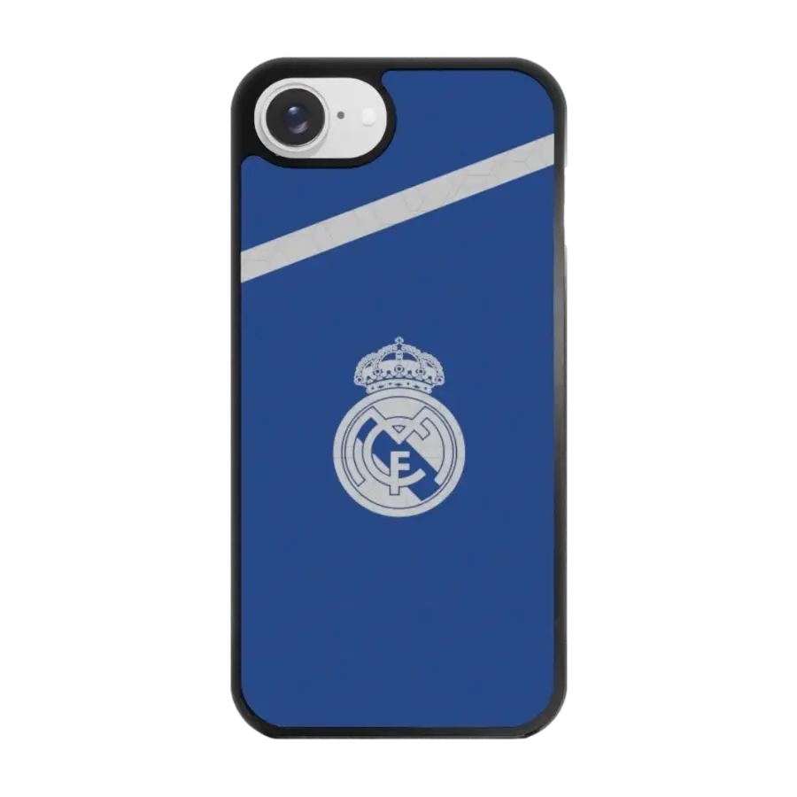 Phonecases3D iPhone 17e/16e Real Madrid 3D mobildeksel, svart