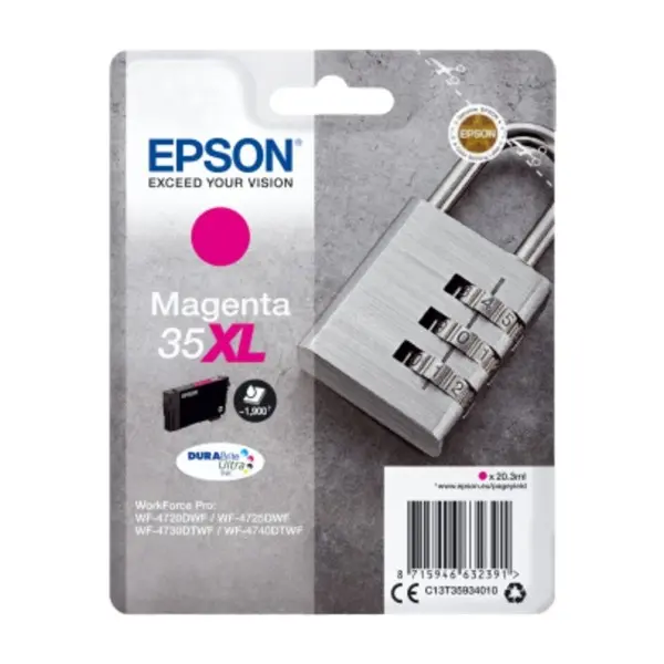 Epson T3593, magenta blekk xl