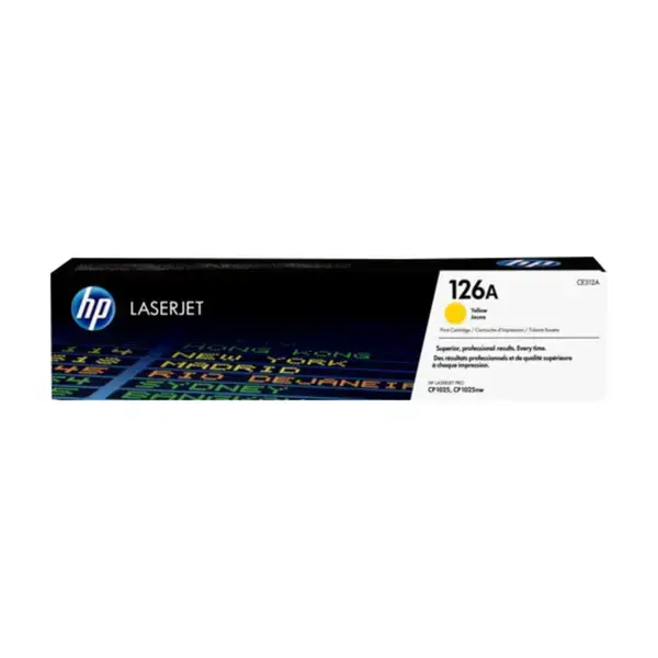 HP 126A (Ce312A), gul toner