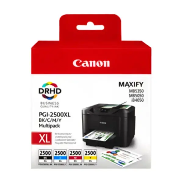 Canon PGI-2500BK/C/M/Y XL (sort/cyan/magenta/gul)