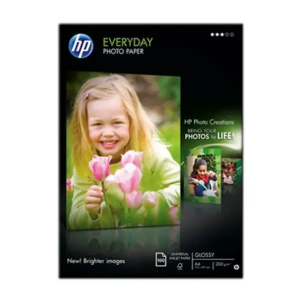 HP A4 Everyday Glossy Photo Paper 200g