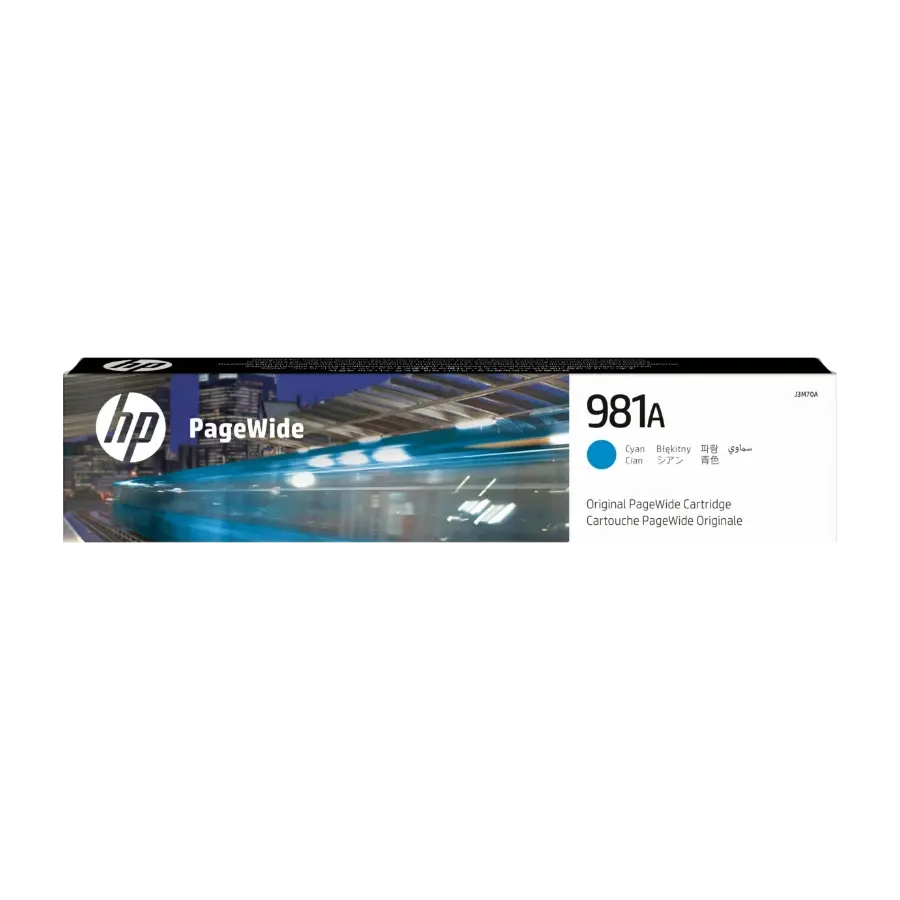HP 981A Original blekkpatron, cyan j3m68a