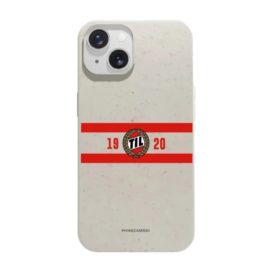 Phonecases3D iPhone 14 Tromsø IL komposterbart deksel, hvit