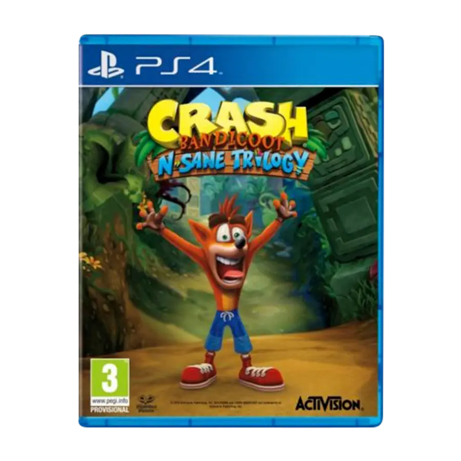 PS4 Crash Bandicoot N'Sane trilogy