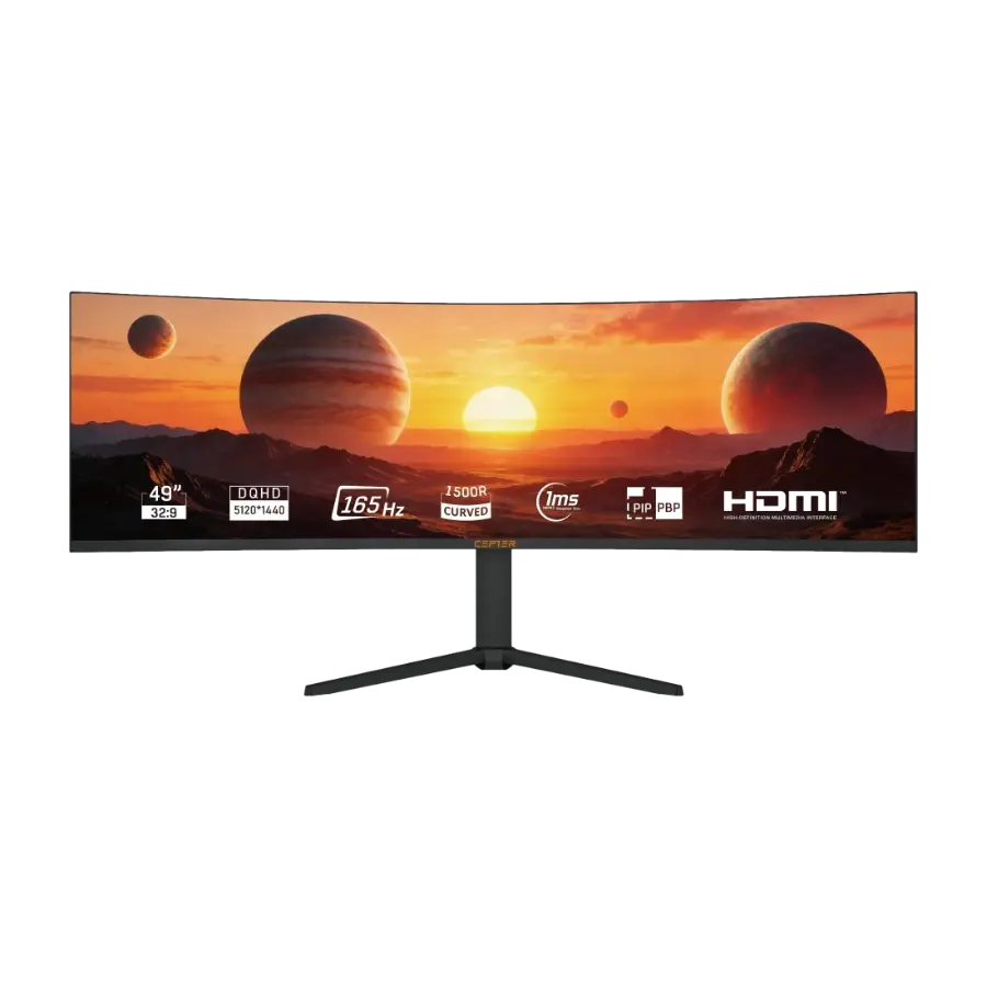 Cepter Atilius 49" DQHD spillskjerm