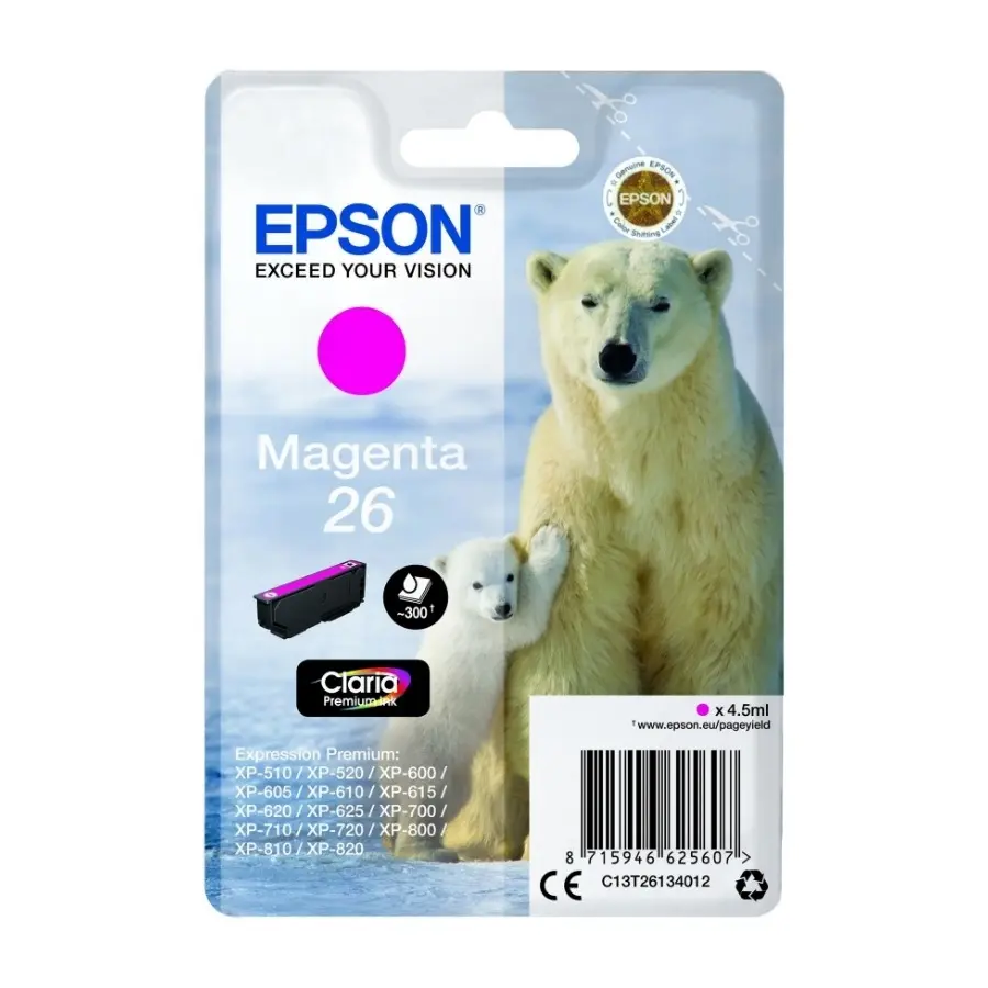 Epson - 26, magenta standard