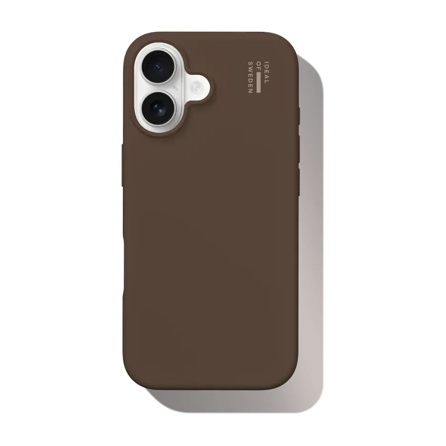 IDEAL OF SWEDEN iPhone 16 silikondeksel MagSafe, Mocha Mousse