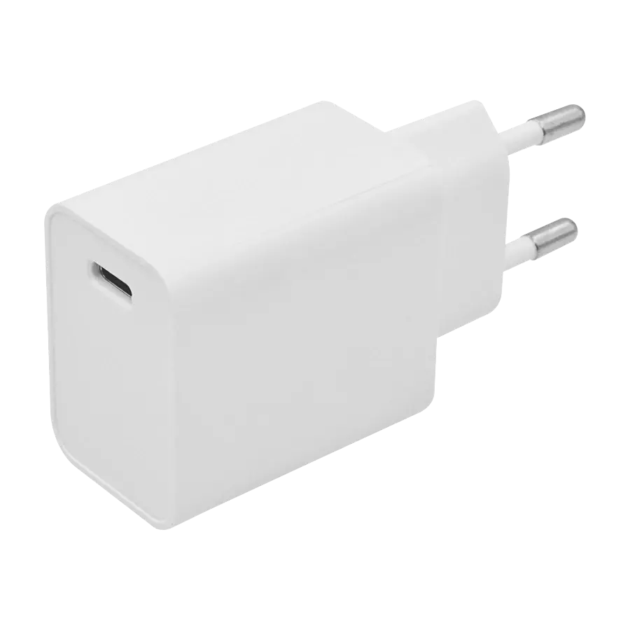 Eletra 20 W USB-C PD hurtiglader 1 Port, hvit