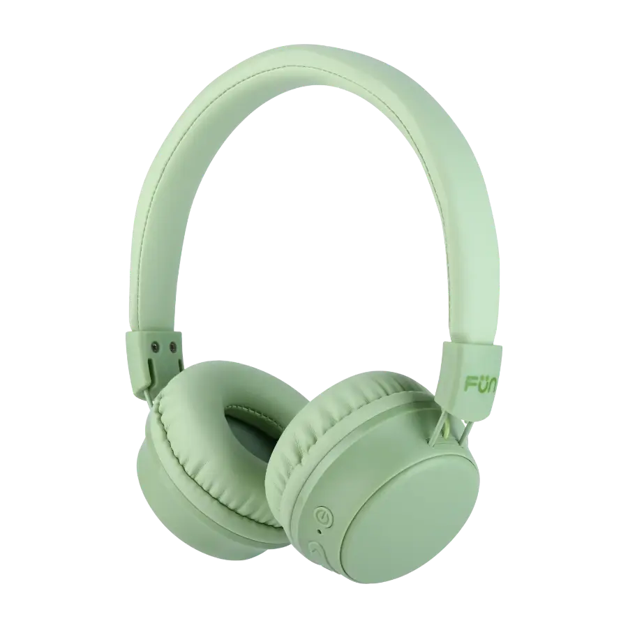 FEEL FUN 300 On-Ear Bluetooth-hodetelefoner for barn, grønn