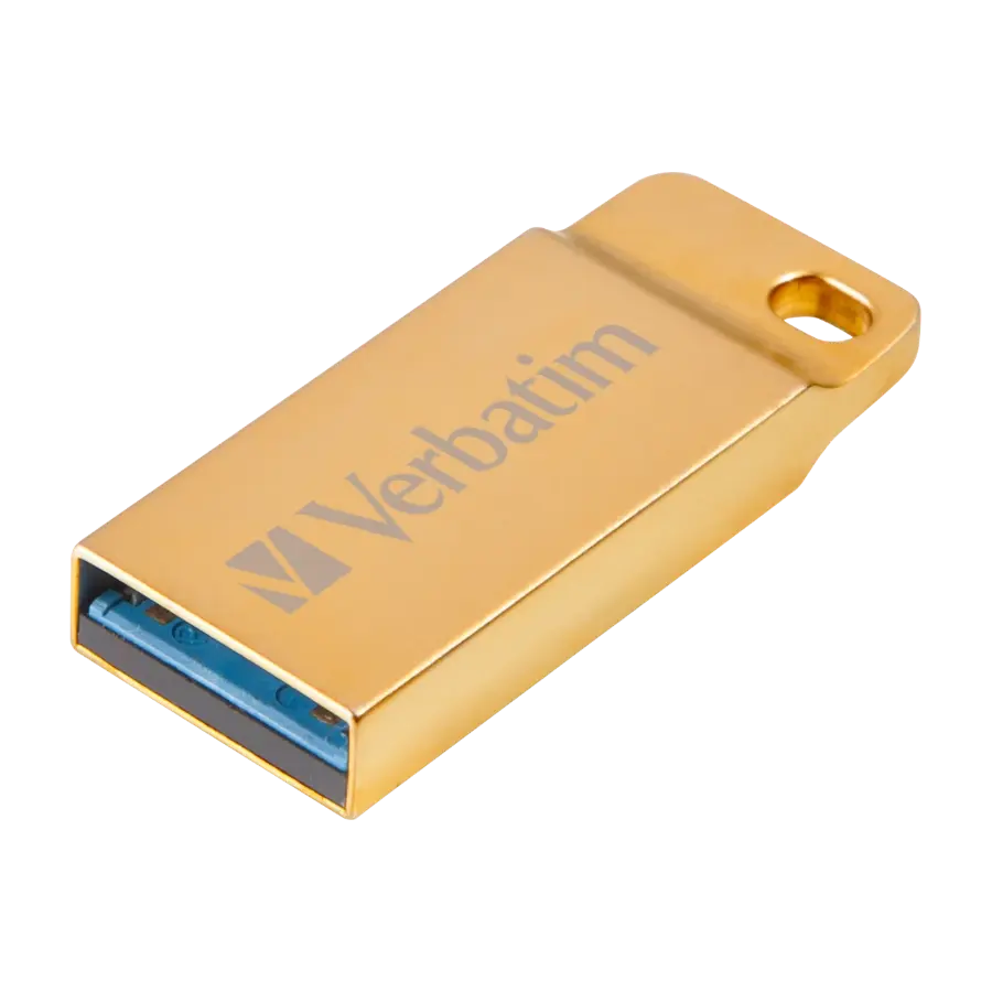 Verbatim metal Executive USB-minnepenn 64 GB USB Type-A 3.2 Gen 1 (3.1 Gen 1), gull