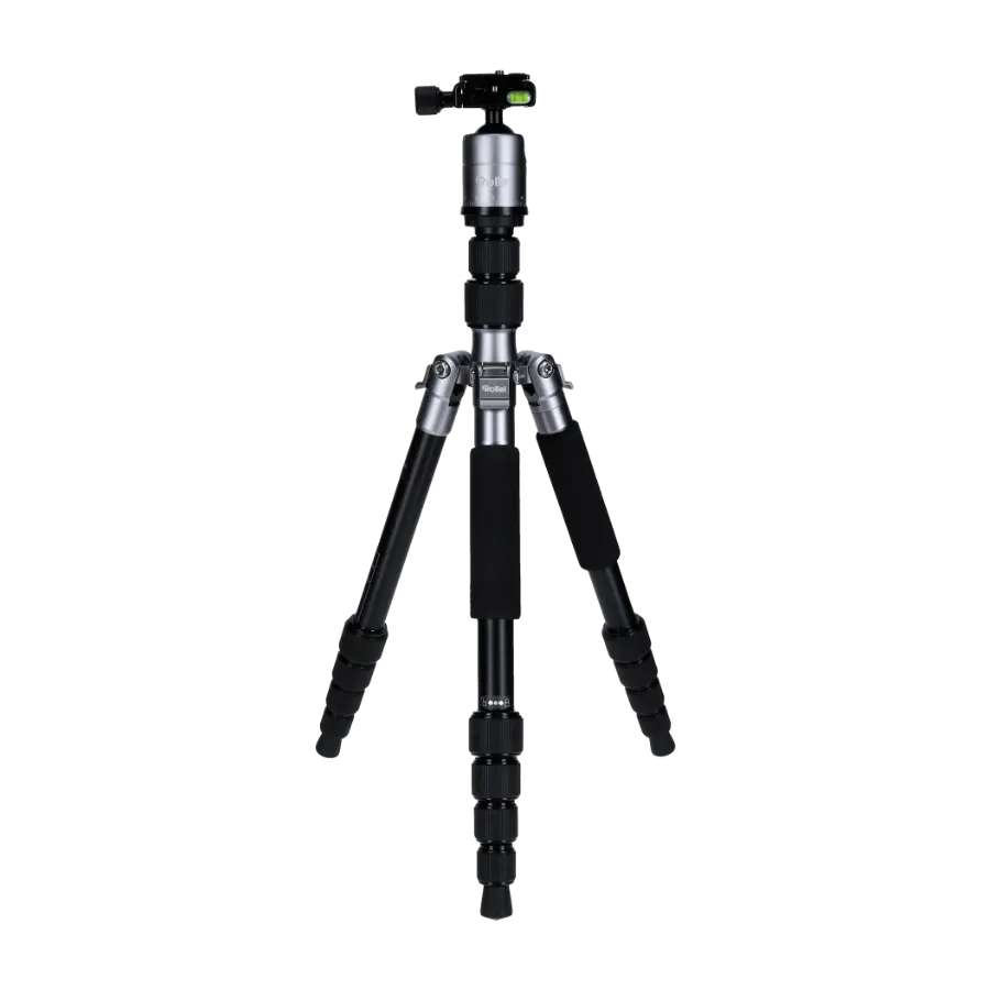 Rollei Compact Traveler No. 1 Aluminiumstripod titanium
