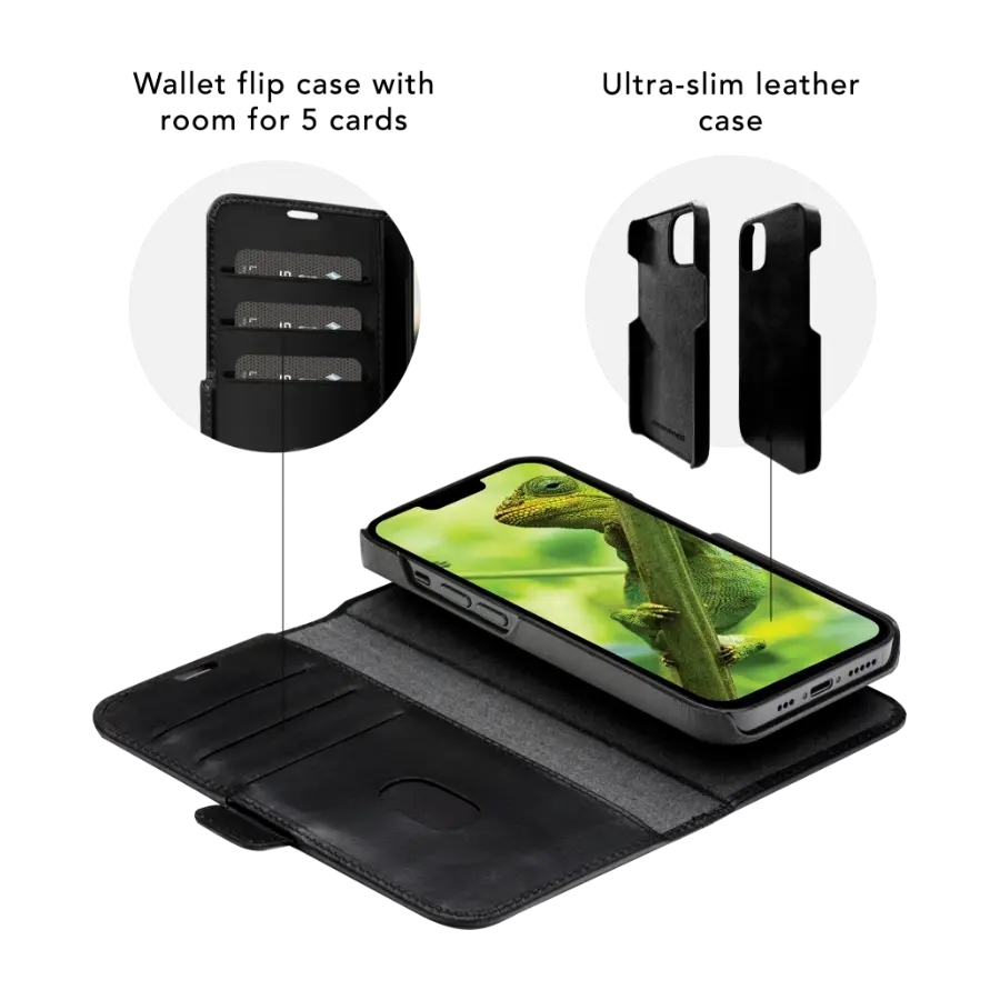Dbramante Lynge 2-i-1 iPhone XR deksel, sort