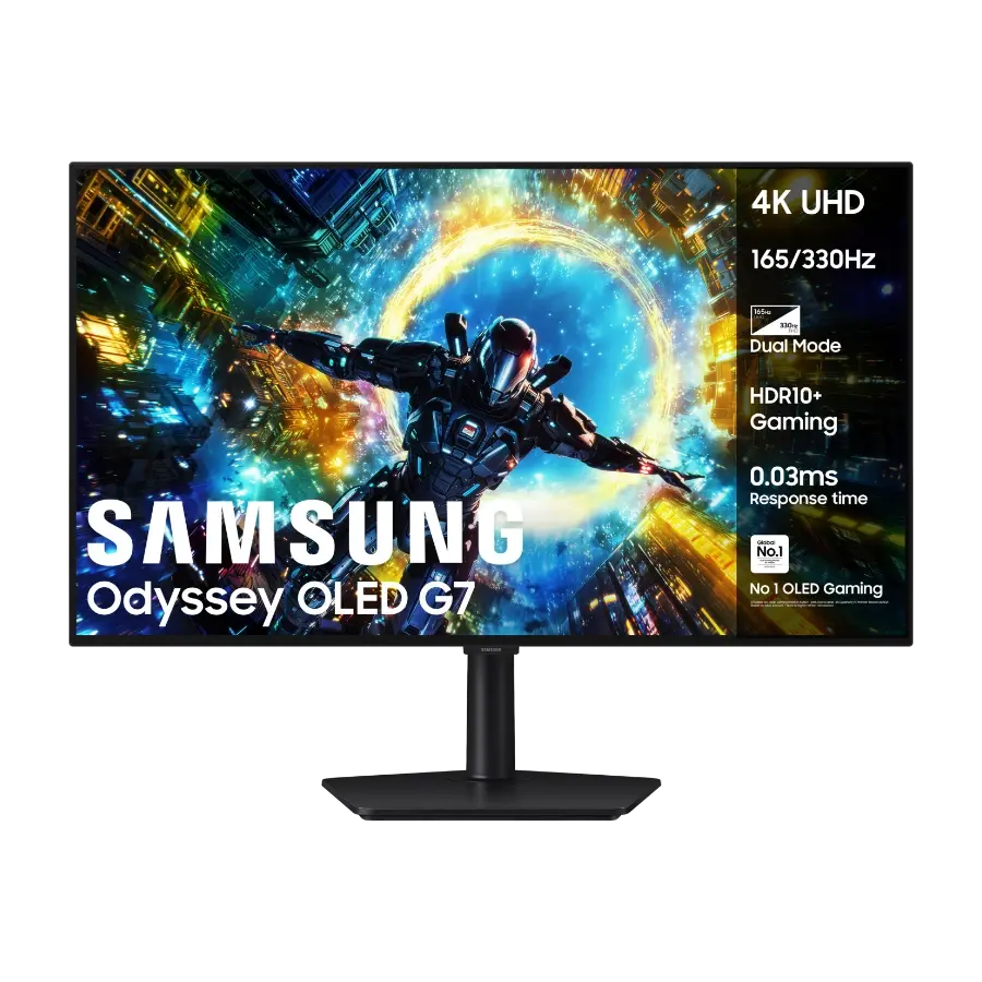 Samsung Odyssey OLED G7 G73SH 32" 4K spillskjerm