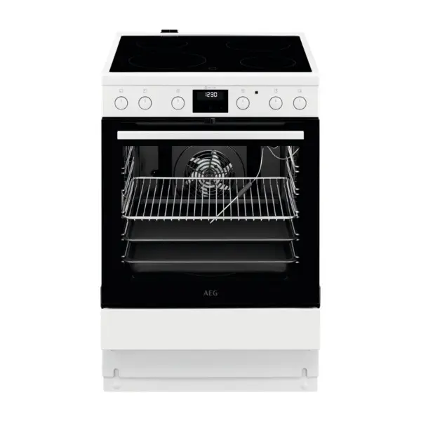 AEG 6000-serien CCS6662ABW keramisk komfyr