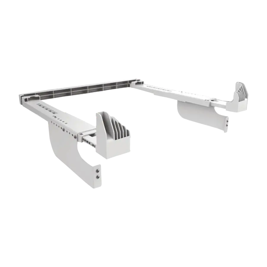 Grundig stableramme, hvit