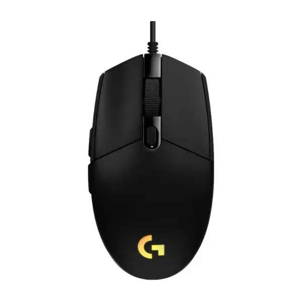 Logitech G203 Lightsync gamingmus, svart