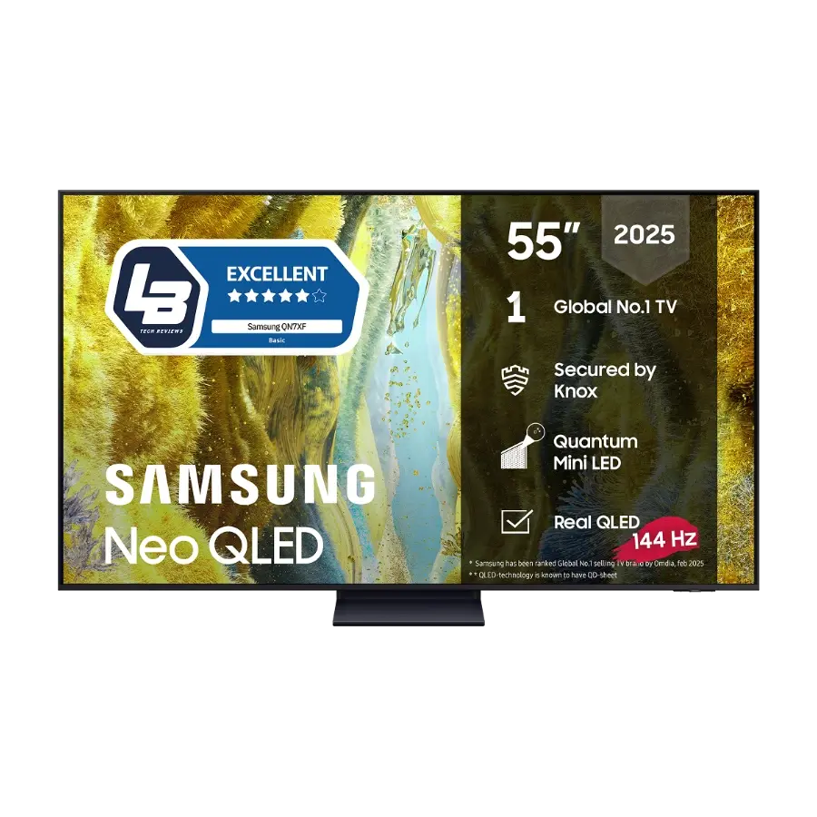 Samsung 55" QN74F Neo QLED 4K Edge Mini LED Smart TV (2025)