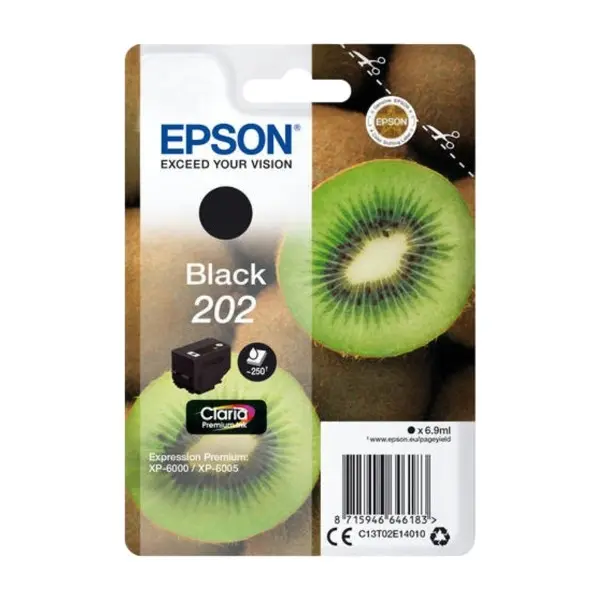 Epson T202, svart blekk