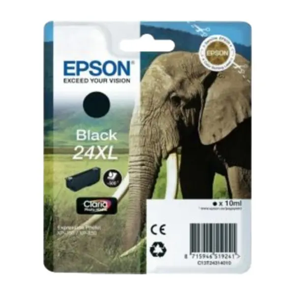 Epson, black 24Xl fotoblekk