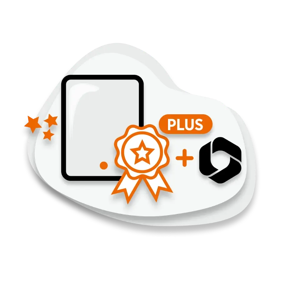 Supportavtale Premium+ for nettbrett 12 Md + M365 Personal