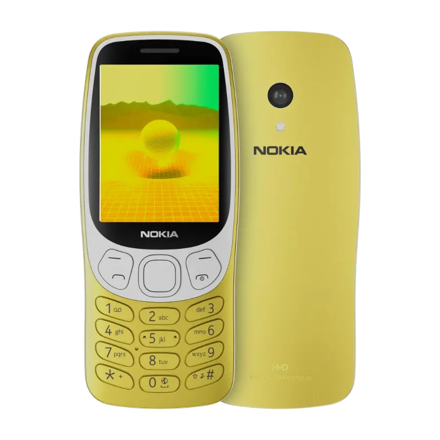 Nokia 3210 4G mobiltelefon, Y2K Gold