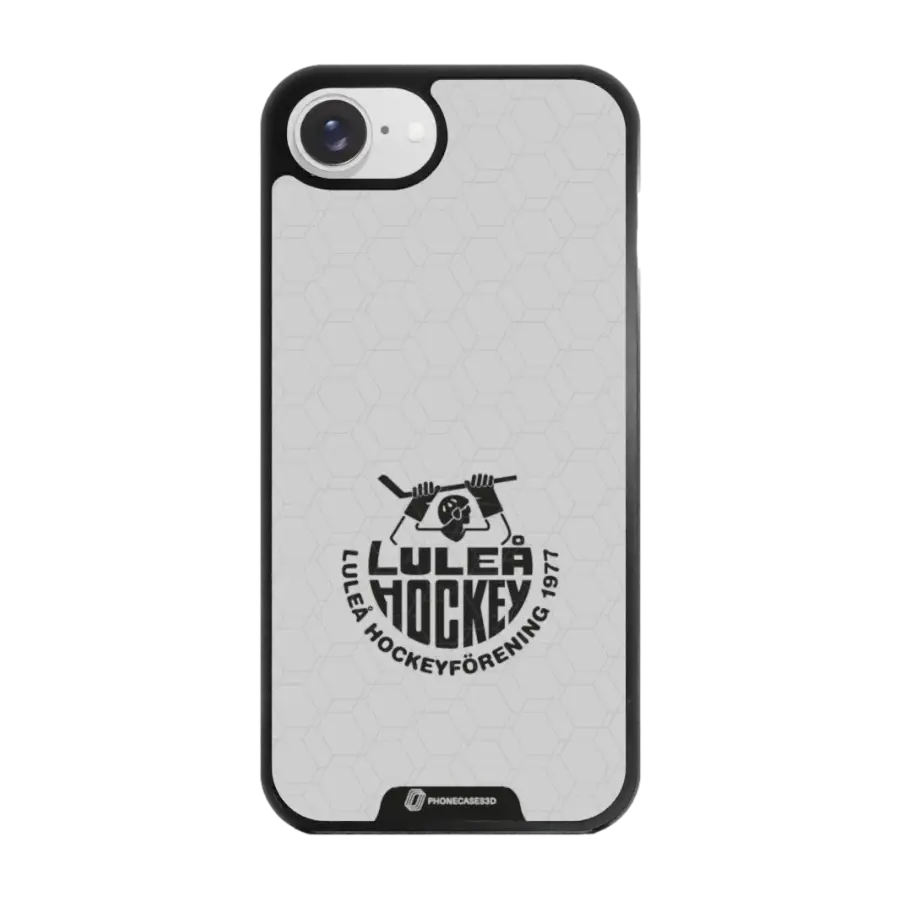 Phonecases3D iPhone 17e/16e Luleå HF 3D mobildeksel, svart