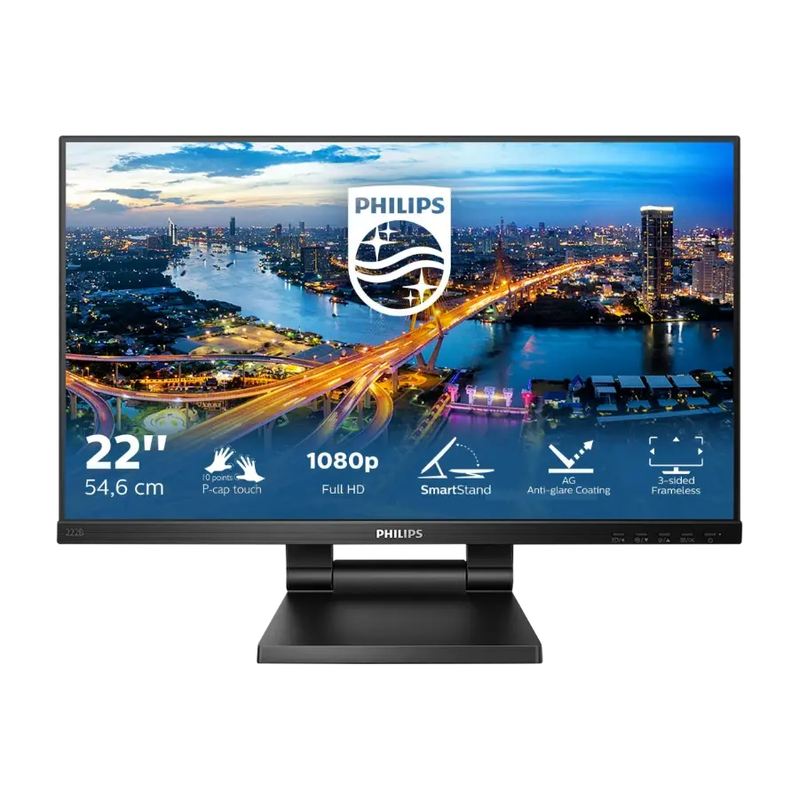 Philips 222B1TC/00 21,5" Full HD berøringsskjerm