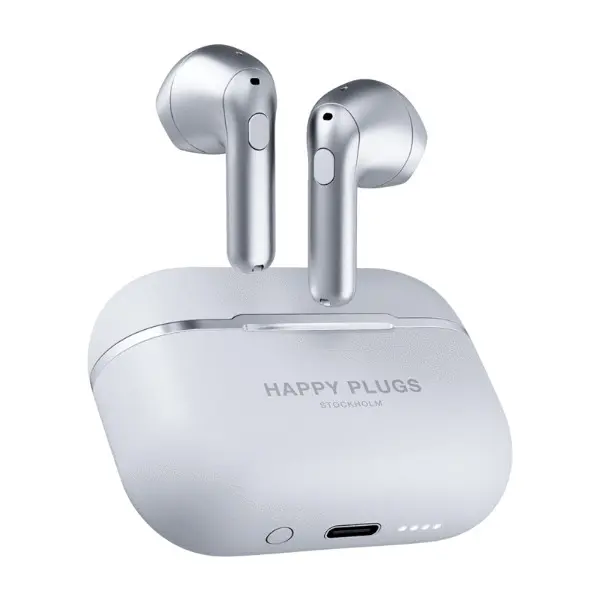 Happy Plugs Hope True Wireless, sølv