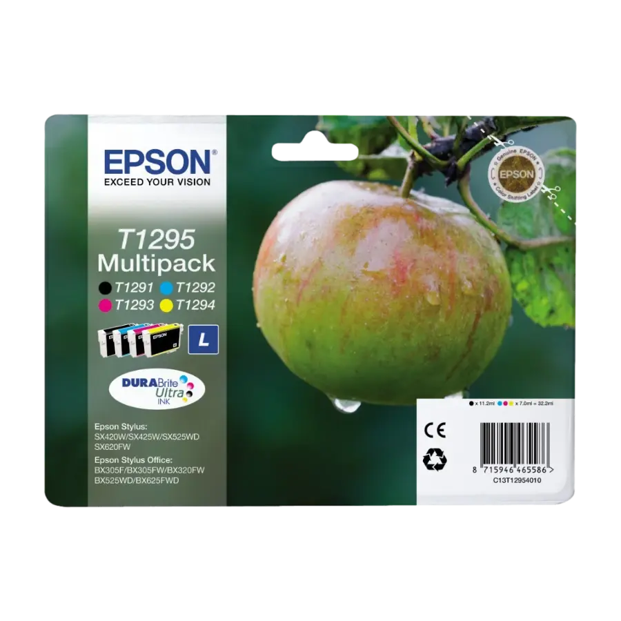 Epson T1295 (sort/cyan/magenta/gul)